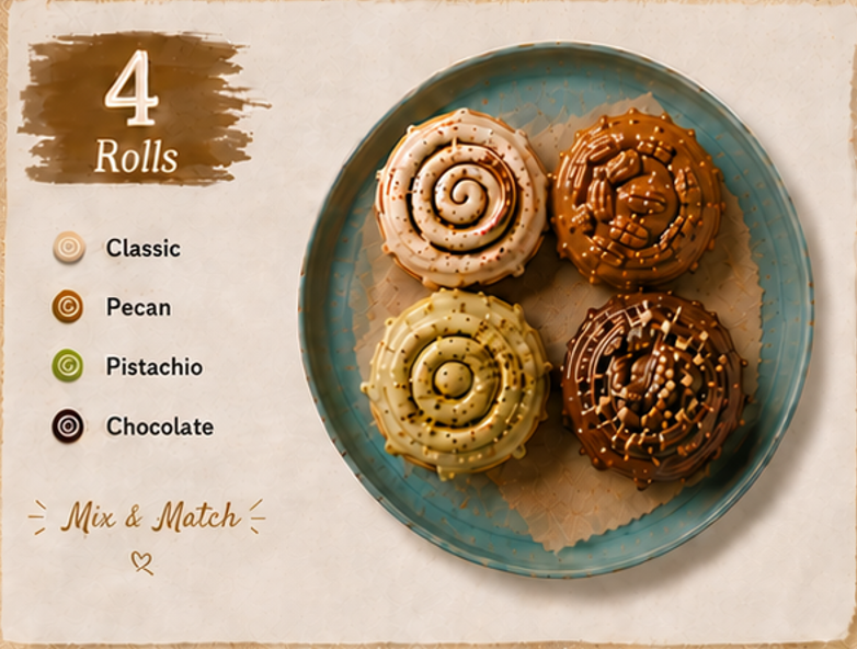 4-Roll Variety Box