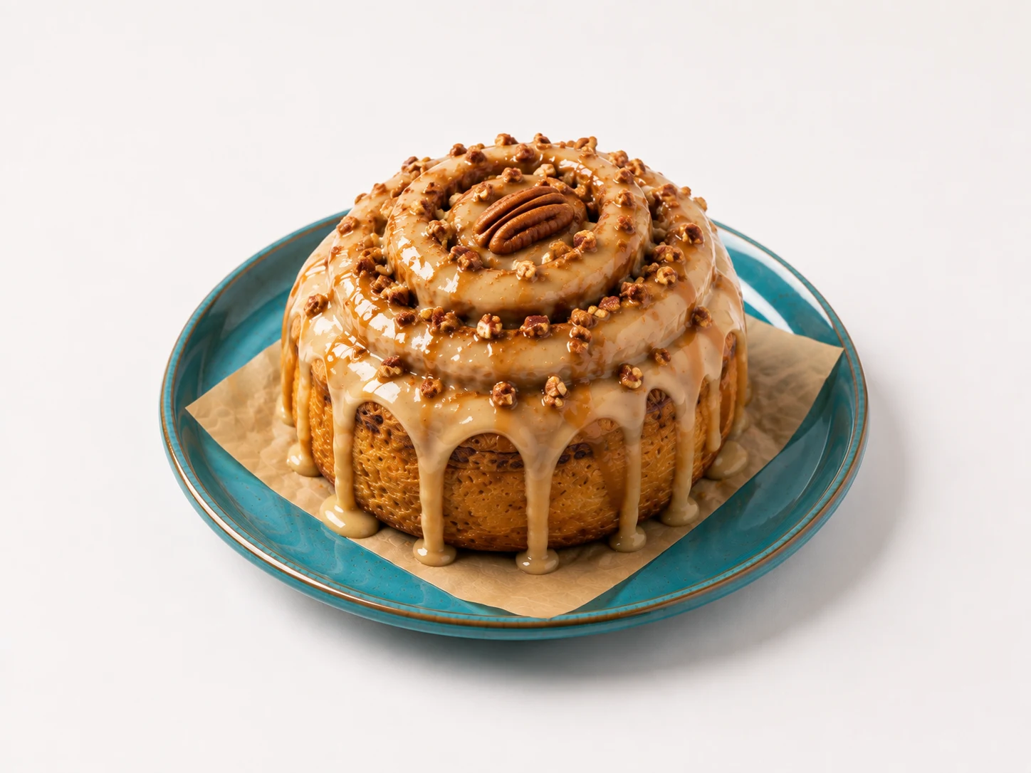 Caramel Pecan Cinnamon Roll